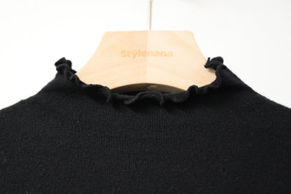 秋冬・厚格仔長裙配幼針織彈性上衣SET 2色入 1W61126