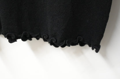 秋冬・厚格仔長裙配幼針織彈性上衣SET 2色入 1W61126