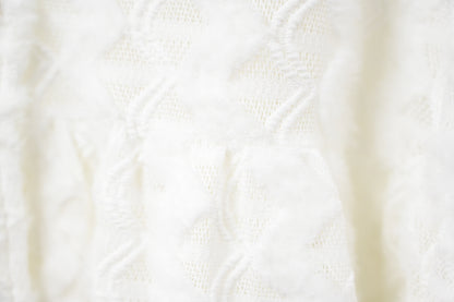 秋冬・毛茸茸水波紋外套 2色入 1W11130