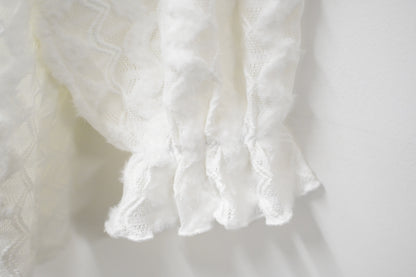 秋冬・毛茸茸水波紋外套 2色入 1W11130