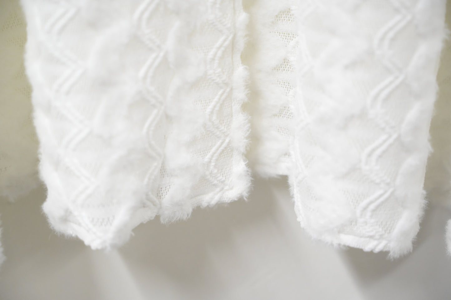 秋冬・毛茸茸水波紋外套 2色入 1W11130