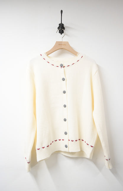 秋冬・日系布包鈕冷衫外套 2色入 1W81129