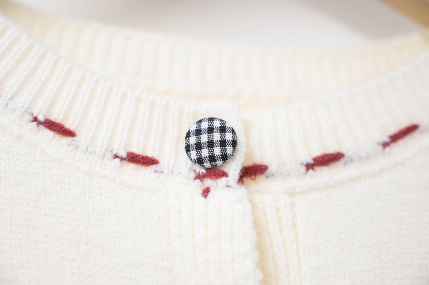 秋冬・日系布包鈕冷衫外套 2色入 1W81129