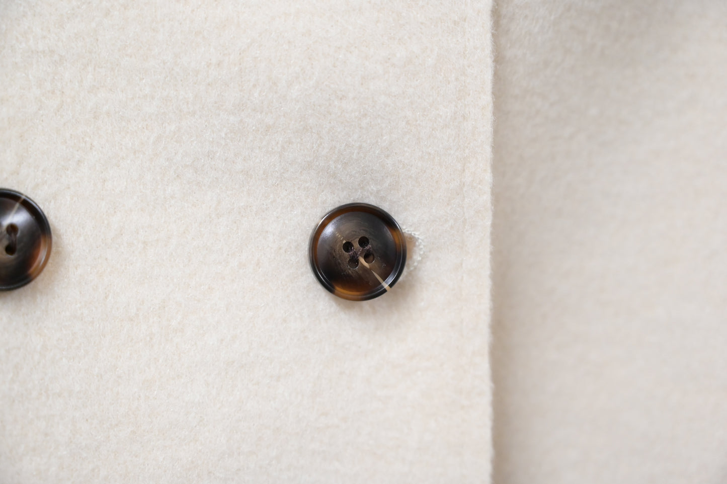 秋冬・反領羊毛孖襟外套 2色入 1W61128