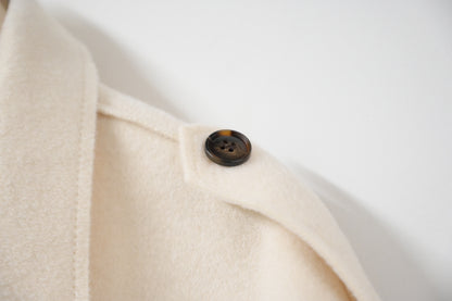 秋冬・反領羊毛孖襟外套 2色入 1W61128