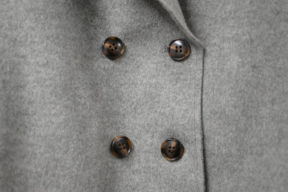 秋冬・反領羊毛孖襟外套 2色入 1W61128