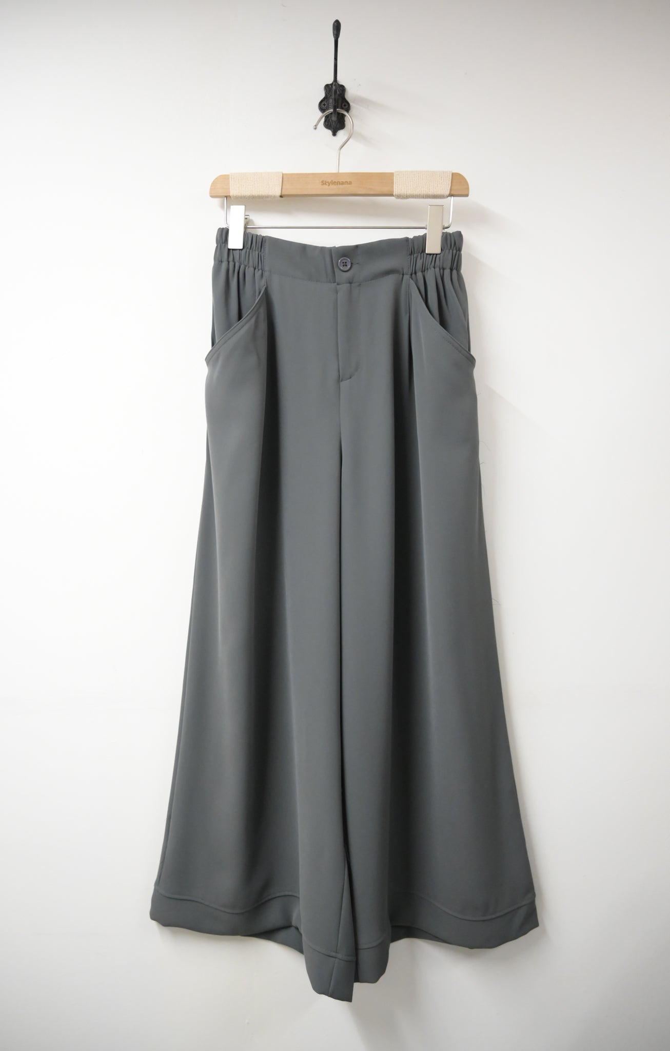 秋冬・前大口袋滑西褲 2色入 1W71144