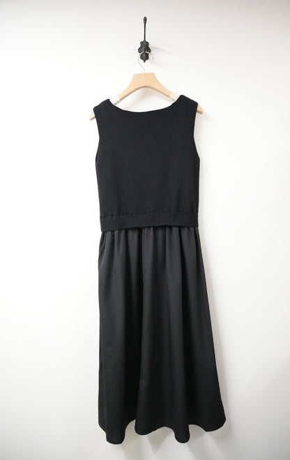 秋冬・背心裙＋外套｜棉花感針織套裝裙 2色入 1W61145