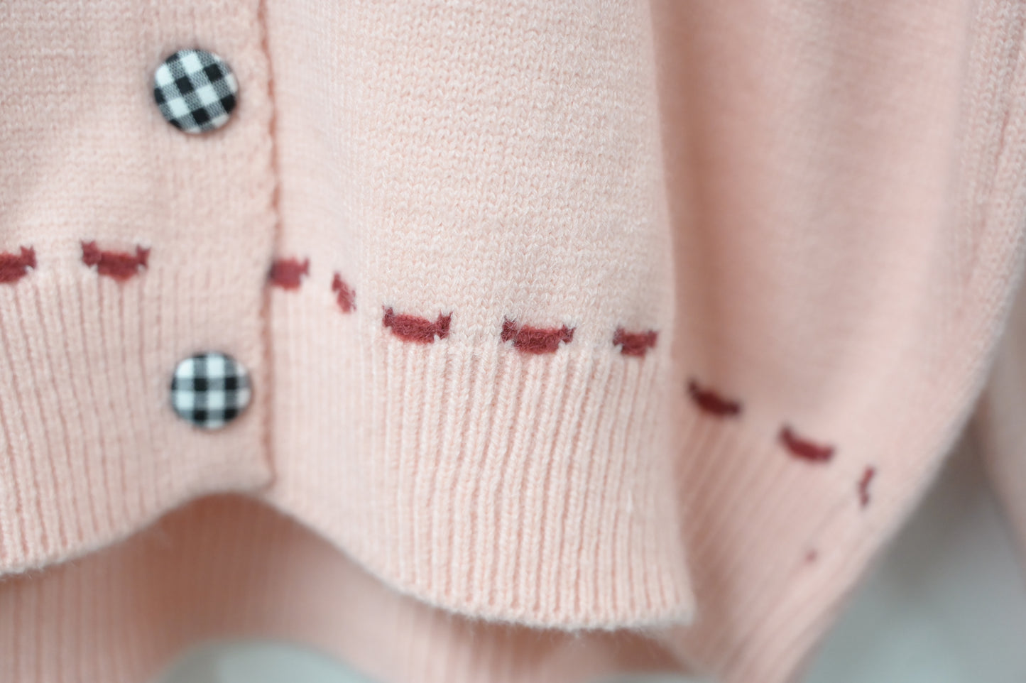 秋冬・日系布包鈕冷衫外套 2色入 1W81129