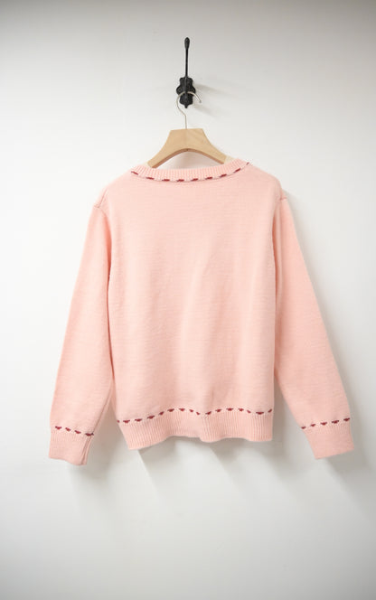 秋冬・日系布包鈕冷衫外套 2色入 1W81129