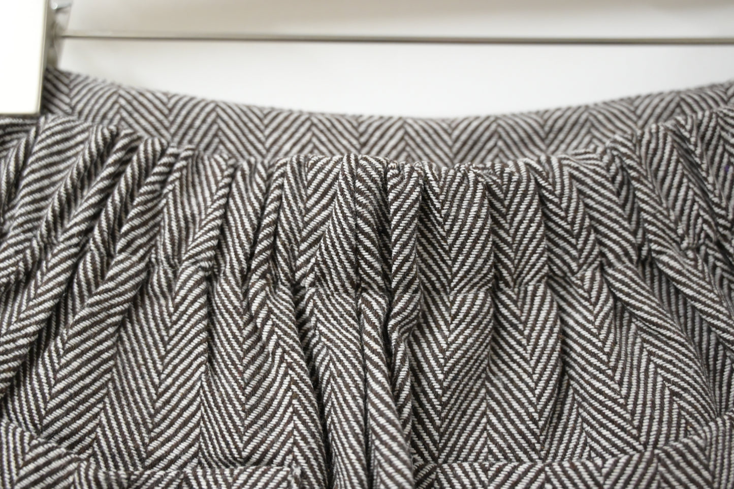 秋冬・人字紋假裙褲 1W61152