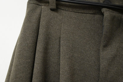 秋冬・保暖滑滑絨料半身裙連belt 2色入 1W61163