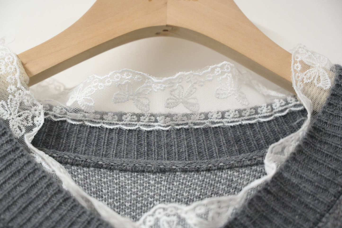 秋冬・學院風菱形格仔冷衫 2色入 1W61204