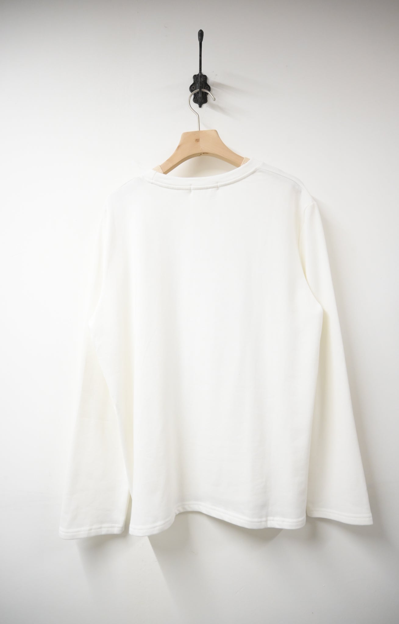 秋冬・狗仔印花薄抓毛上衣 2色入 1W51203