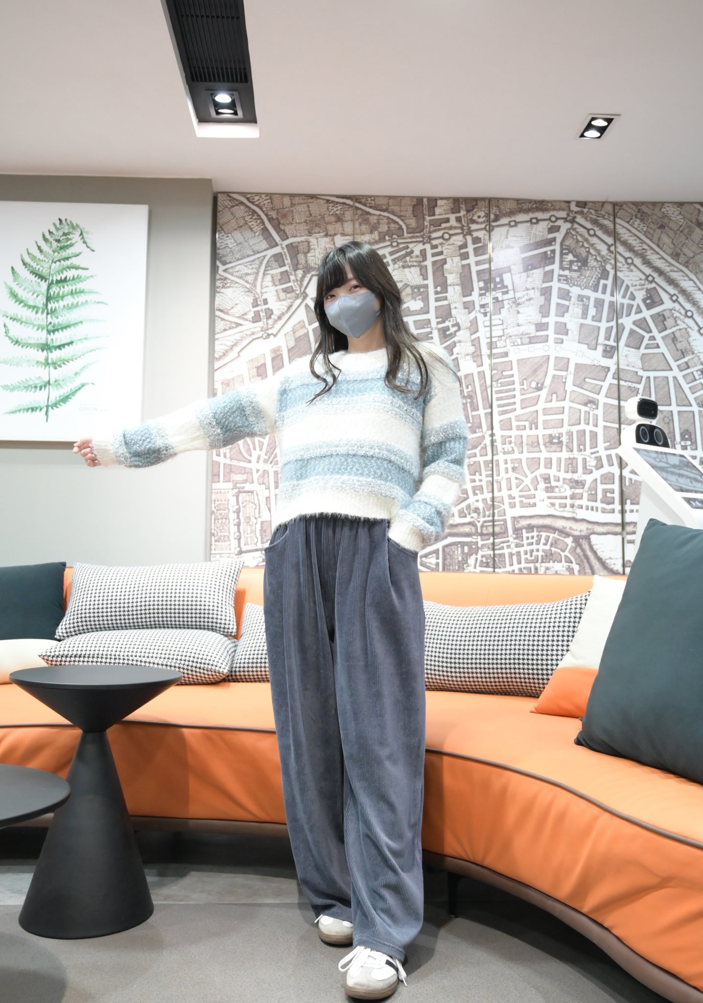 秋冬・溫柔色親膚冷衫 2色入 1W61216