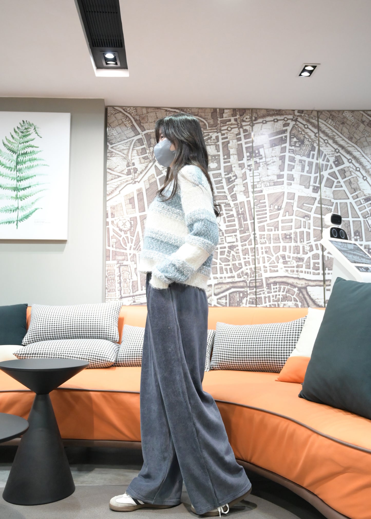 秋冬・溫柔色親膚冷衫 2色入 1W61216