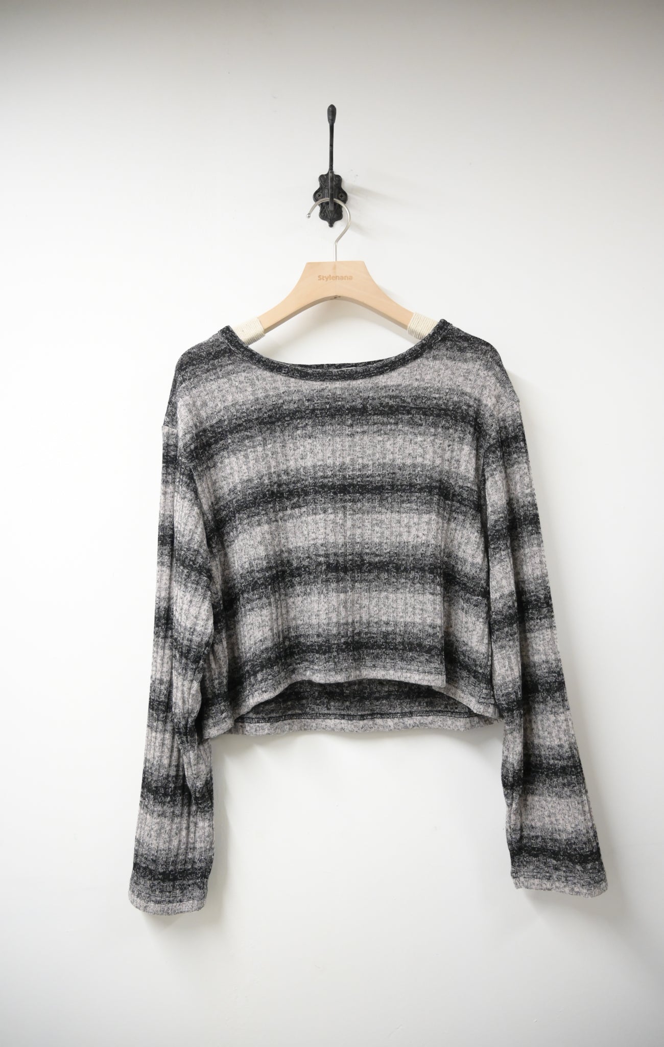 漸變間色Cropped Top 2色入 W1112603