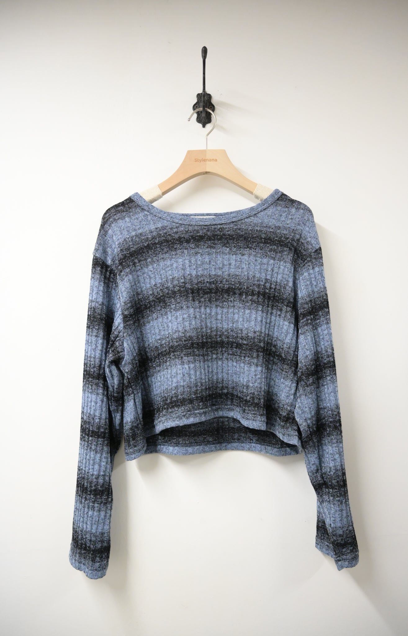 漸變間色Cropped Top 2色入 W1112603