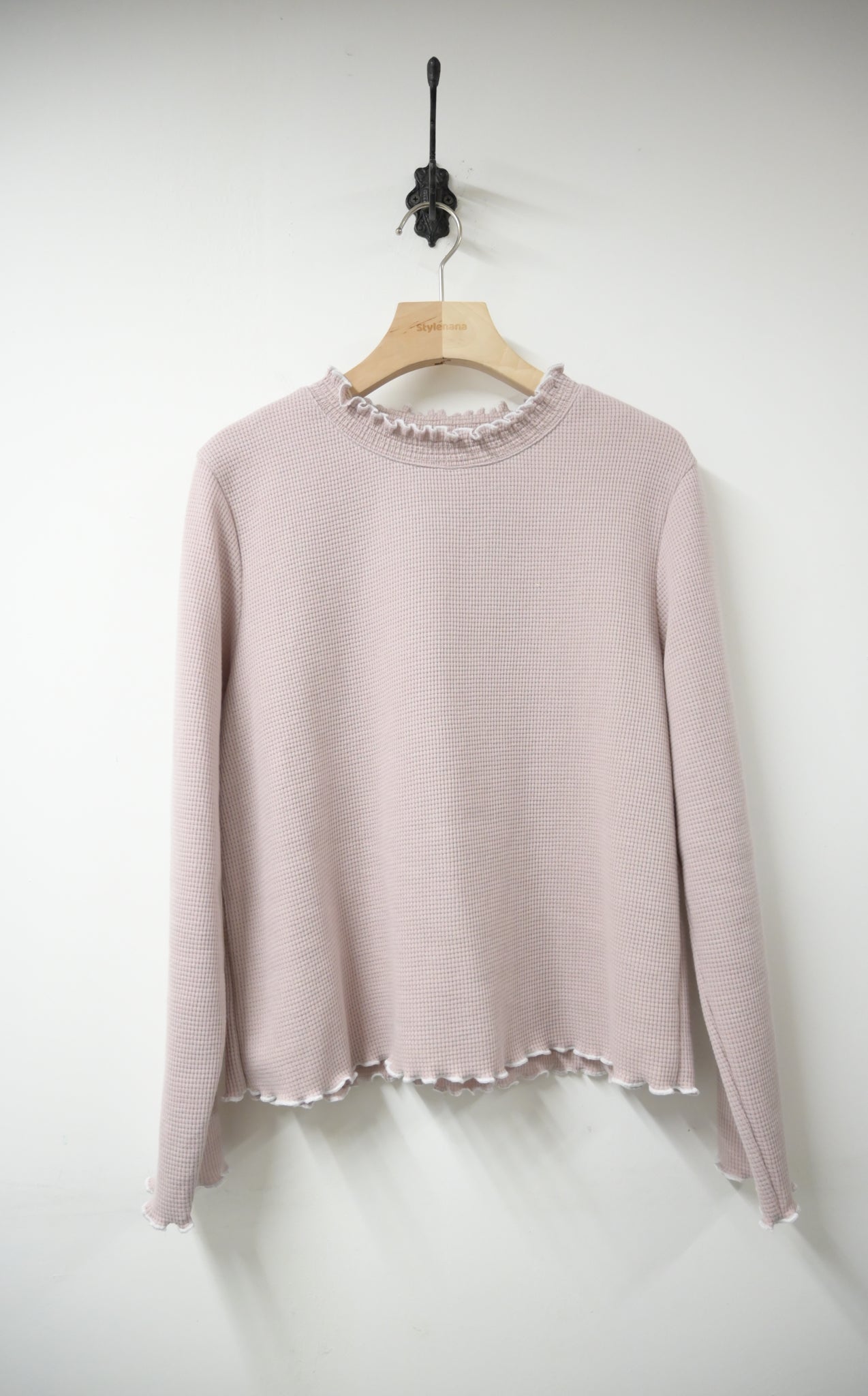 秋冬・窩夫Ruffles上衣 2色入 1W51213