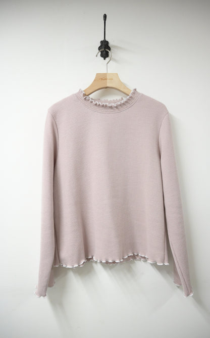 秋冬・窩夫Ruffles上衣 2色入 1W51213