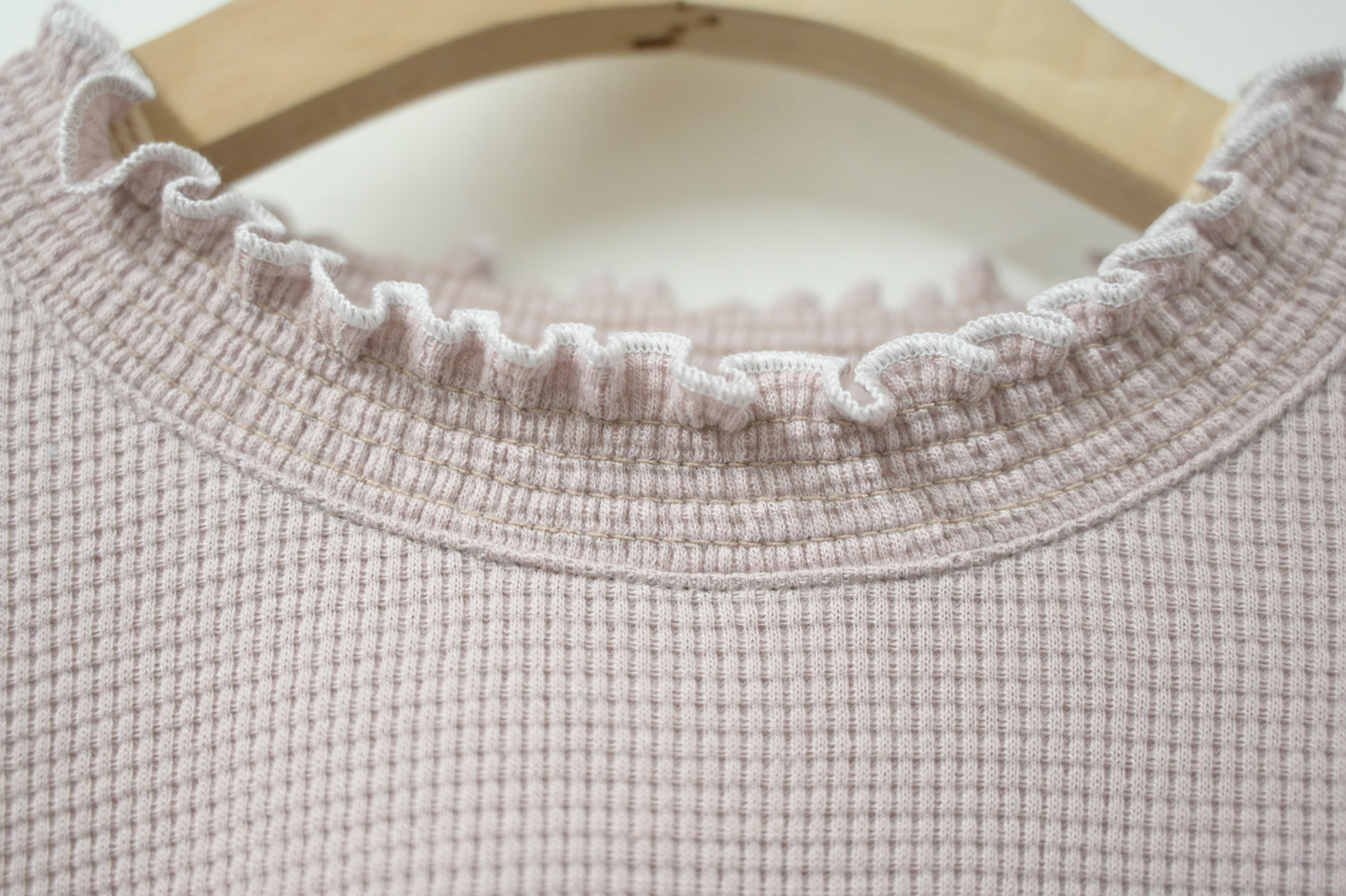 秋冬・窩夫Ruffles上衣 2色入 1W51213