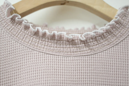 秋冬・窩夫Ruffles上衣 2色入 1W51213