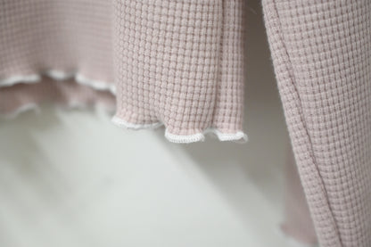 秋冬・窩夫Ruffles上衣 2色入 1W51213