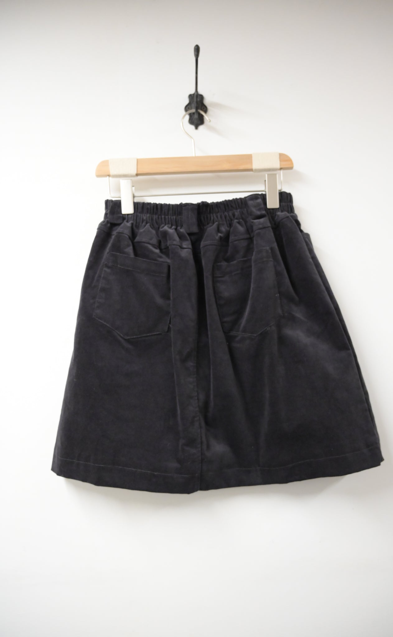 秋冬・絲絨加絨全橡筋短裙 2色入 1W61218