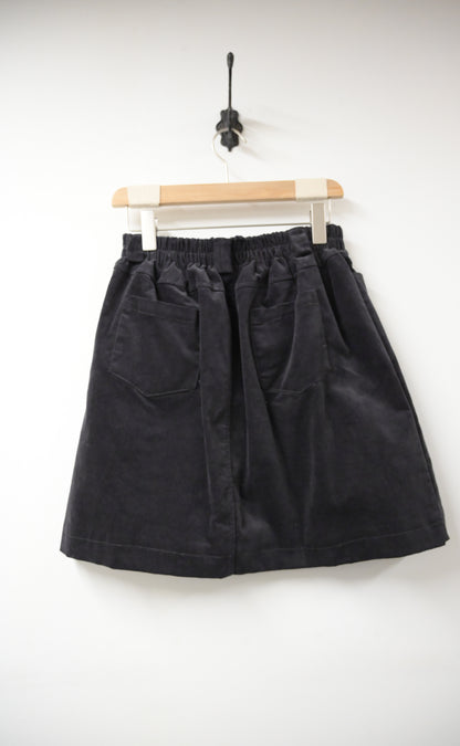 秋冬・絲絨加絨全橡筋短裙 2色入 1W61218