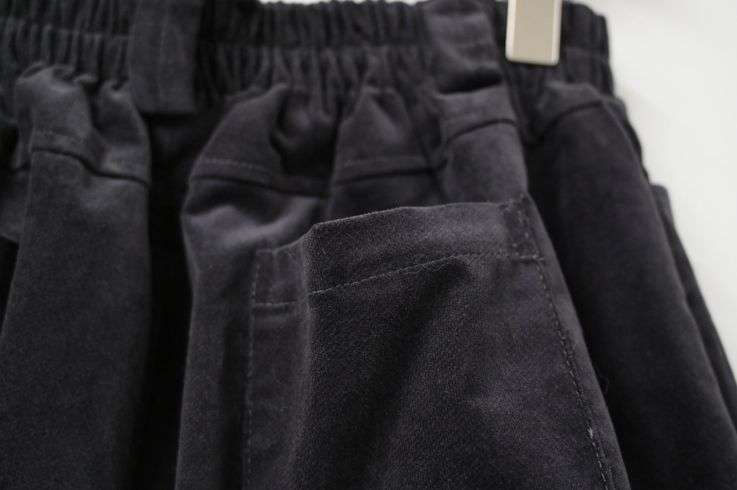 秋冬・絲絨加絨全橡筋短裙 2色入 1W61218