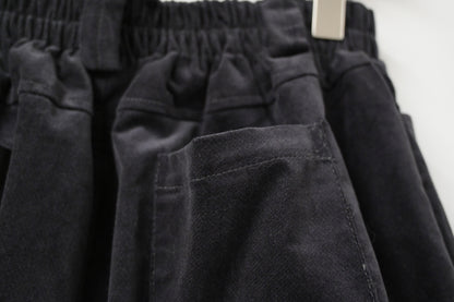 秋冬・絲絨加絨全橡筋短裙 2色入 1W61218