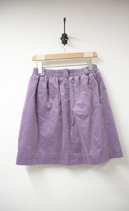 秋冬・絲絨加絨全橡筋短裙 2色入 1W61218