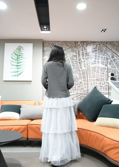 秋冬・薄絨鴨仔船上衣 2色入 1W51225