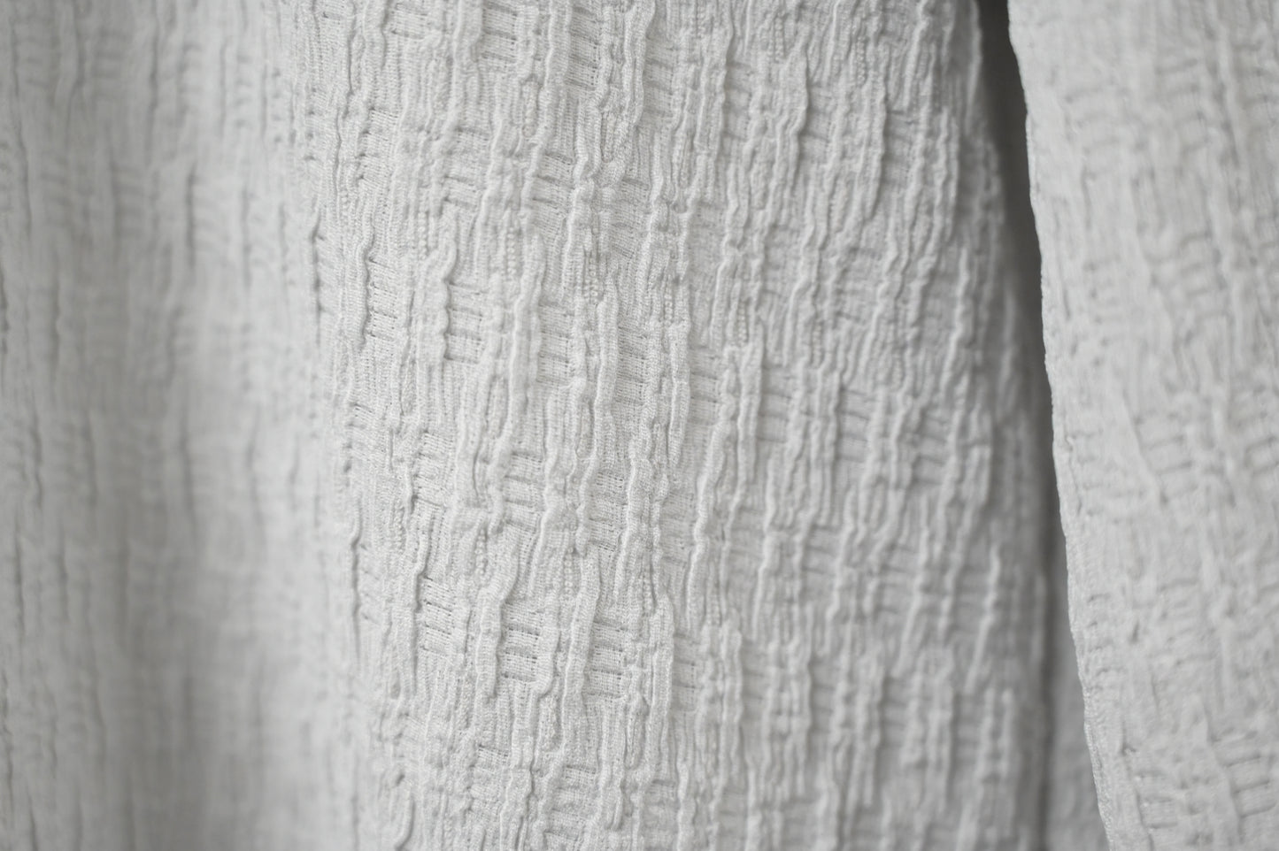 秋冬・免熨皺皺薄長袖 3色入 1W51234