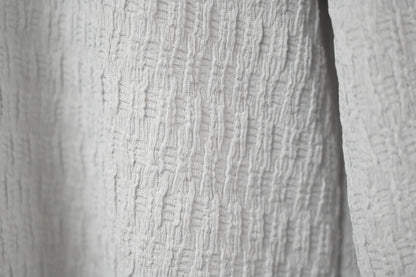 秋冬・免熨皺皺薄長袖 3色入 1W51234