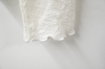 秋冬・暗紋花花超彈布料上衣 2色入 1W11235