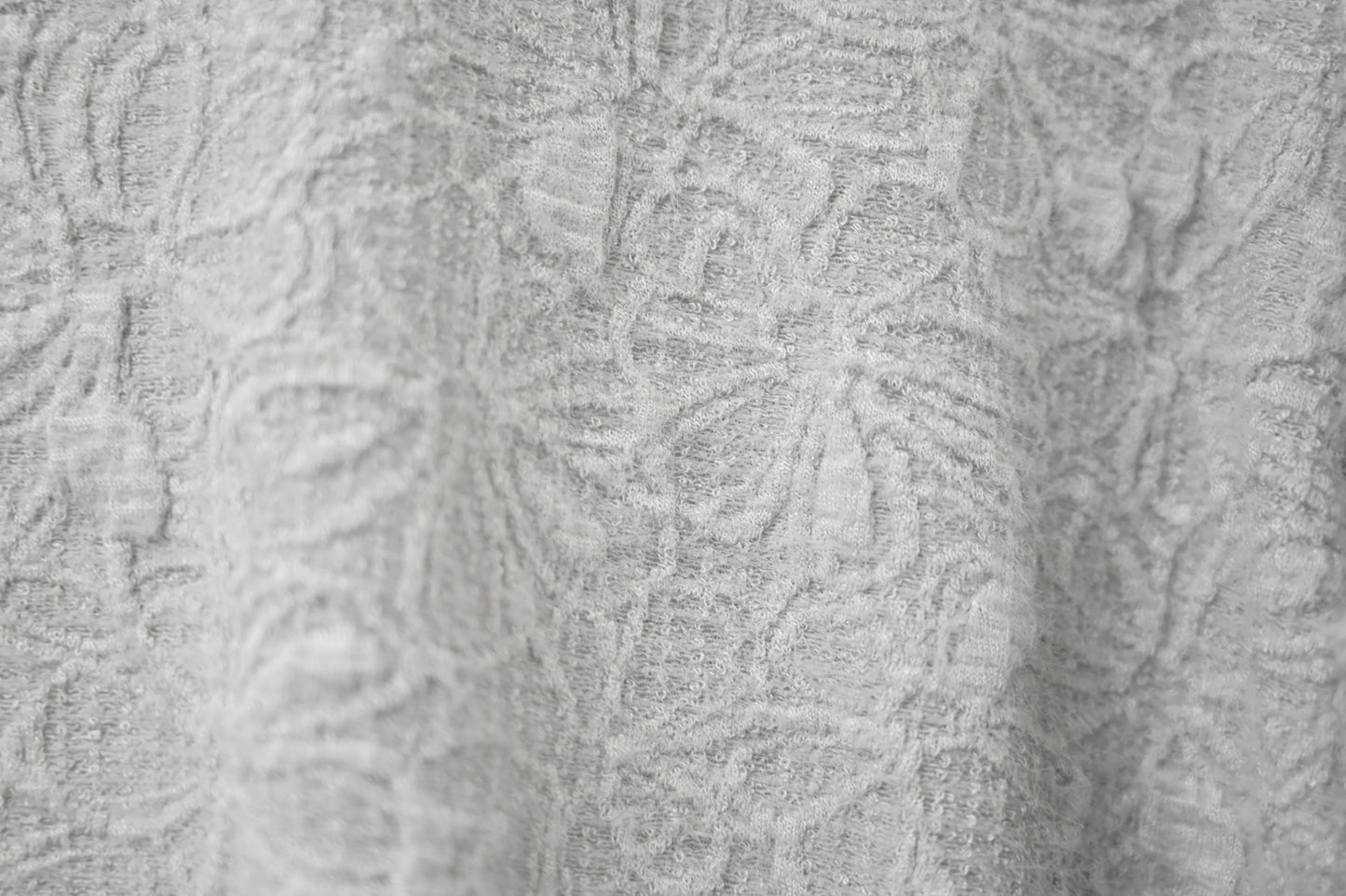 秋冬・暗紋花花超彈布料上衣 2色入 1W11235