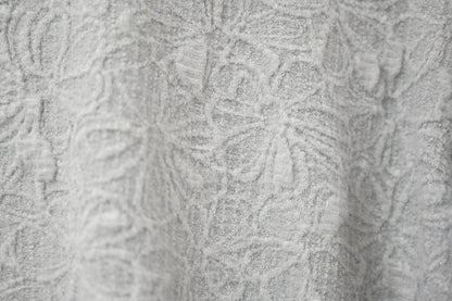 秋冬・暗紋花花超彈布料上衣 2色入 1W11235