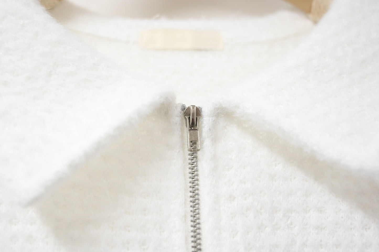 秋冬・反領雙拉鍊毛毛外套仔 2色入 1W10101