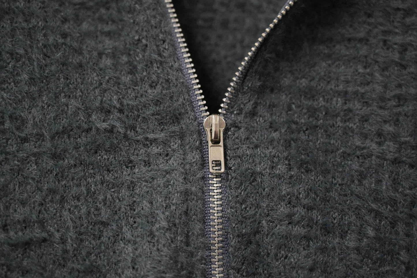 秋冬・反領雙拉鍊毛毛外套仔 2色入 1W10101