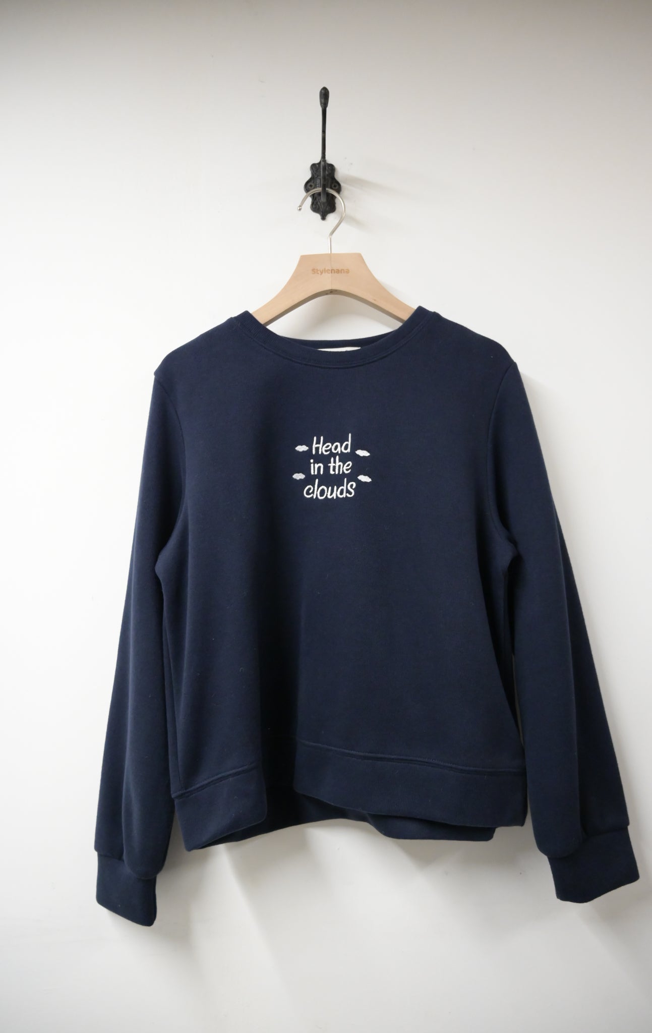 秋冬・刺繡文字衛衣 2色入 1W50102