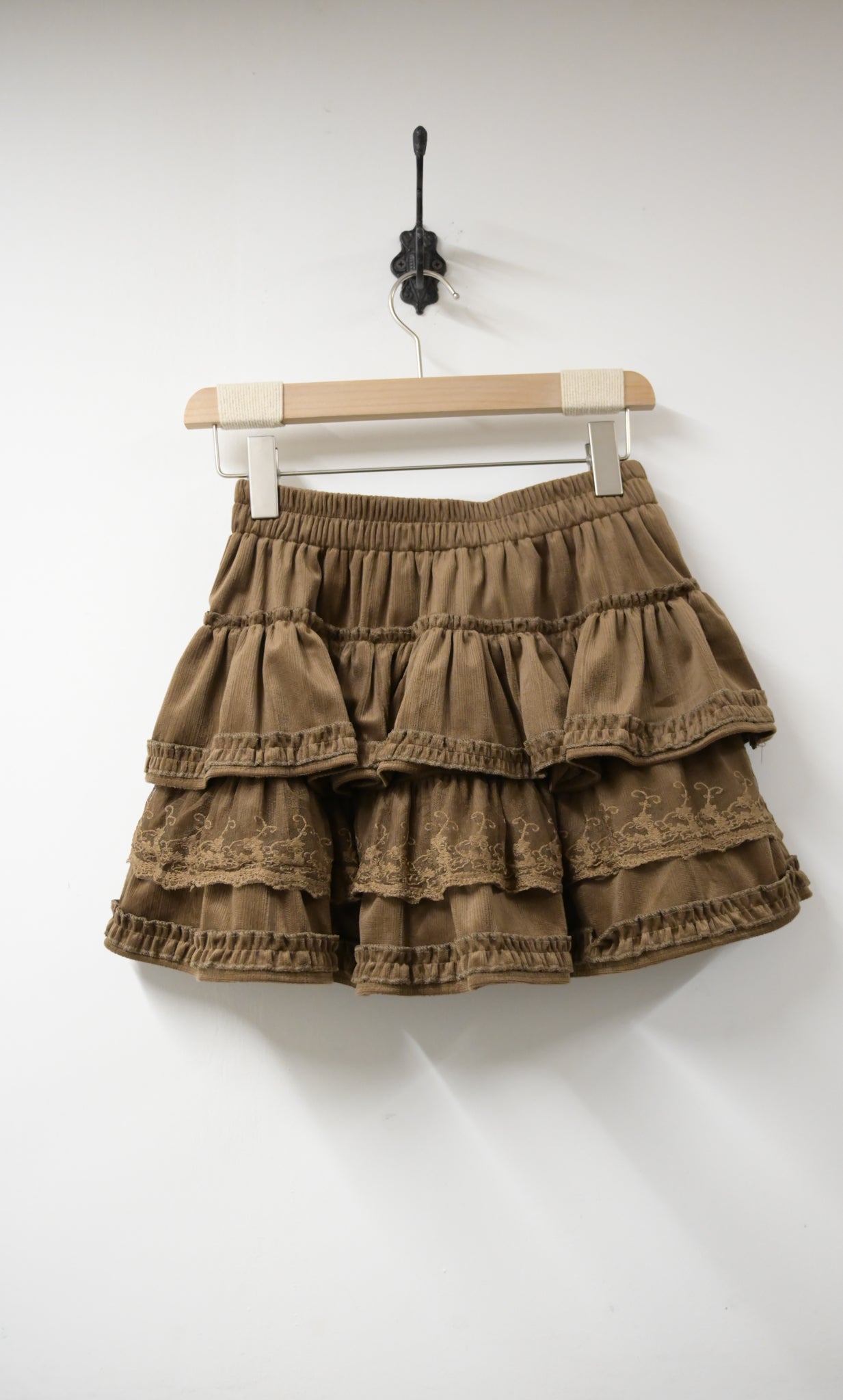 秋冬・層次感蛋糕短裙褲 2色入 1W60106