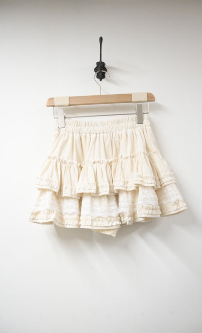 秋冬・層次感蛋糕短裙褲 2色入 1W60106