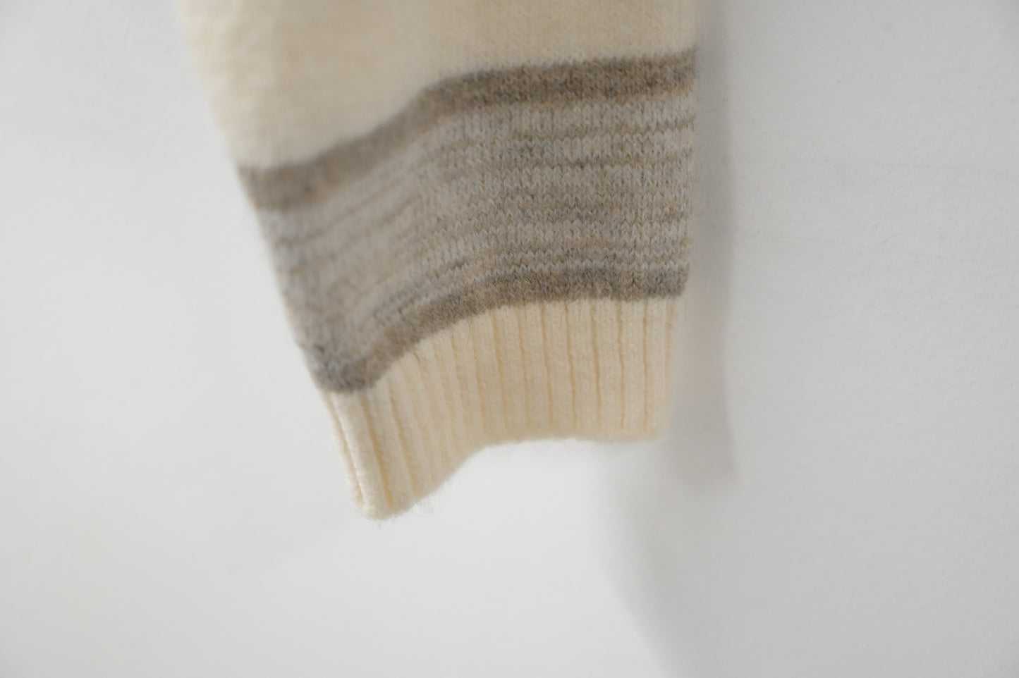 秋冬・軟熟親膚橫間針織衫 2色入 1W60110