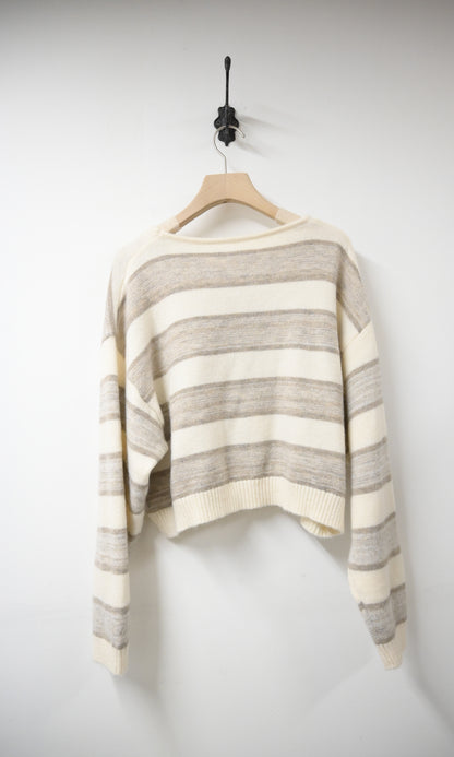 秋冬・軟熟親膚橫間針織衫 2色入 1W60110