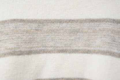 秋冬・軟熟親膚橫間針織衫 2色入 1W60110