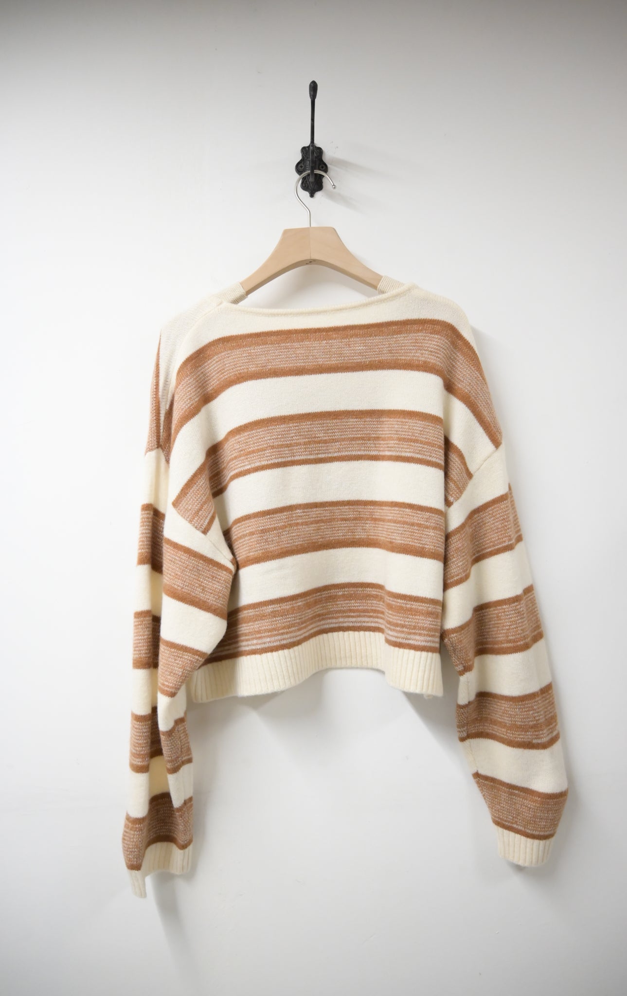 秋冬・軟熟親膚橫間針織衫 2色入 1W60110