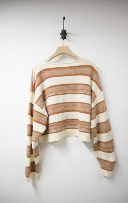 秋冬・軟熟親膚橫間針織衫 2色入 1W60110