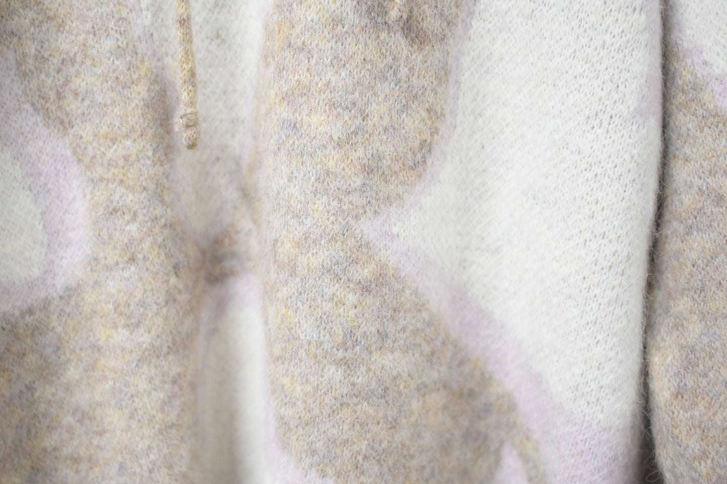 秋冬・撞色心心柔軟帶帽毛衣 2色入1W60112