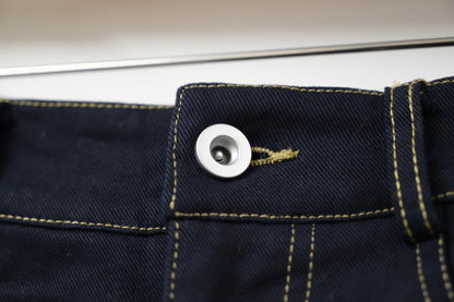 秋冬・側拼布明線扯布假裙褲 2色入 1W00115